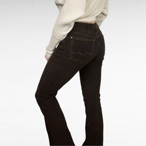 7 for all Mankind | Brown Bootcut Corduroy Pants Preppy Low Rise Y2K Size 28